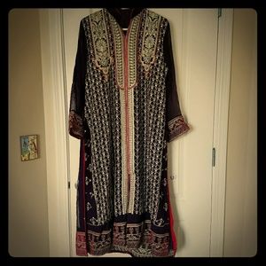 Eggplant colored 3 piece suit